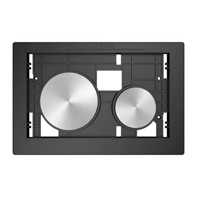 Corp clapeta cu 2 butoane anti-amprenta, otel inoxidabil periat, Tece Loop