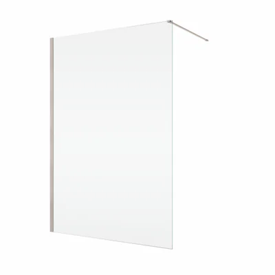 paravan dus sticla walk in 110x200 cm bronz periat sticla 8 mm ronal easy