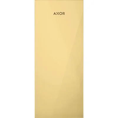 placa superioara decorativa auriu lucios pentru baterie lavoar baie hansgrohe axor myedition 245