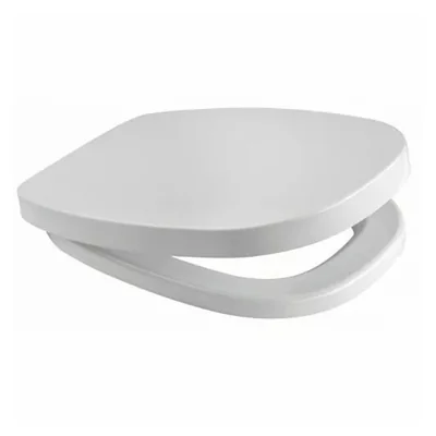 Capac WC, RAK, slim, cu soft close si quick release, alb lucios