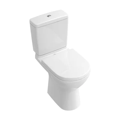 vas wc stativ monobloc direct flush rotund alb o novo villeroy boch