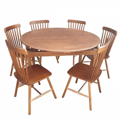 set masa geo cu 6 scaune nuc