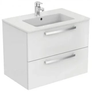 Mobilier suspendat Ideal Standard Tempo 70 x 44 x 55 cm alb lucios