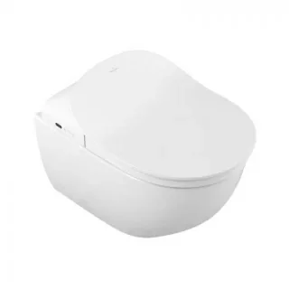 Set PROMO Villeroy&Boch Viclean vas wc DirectFlush si capac cu functie bideu