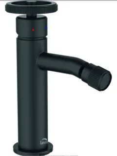 Baterie lavoar monocomanda Casa Blanca Laveo Muro negru-mat