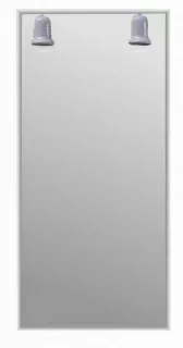 Oglinda cu iluminare normala Sanotechnik Aloe 50x90 cm