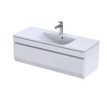 Baza lavoar Oristo Horyzont 120x46xH40 m culoare alb semi-mat