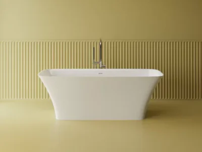 Cada Cast Marble Corsica 174,5x75,4xH62 cm cu preaplin si ventil click-clack