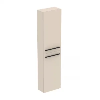 Dulap inalt suspendat Ideal Standard i.life S 40x160 cm bej nisipiu mat 2 usi