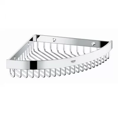 Etajera dus de colt Grohe Selection Cube finisaj crom lucios