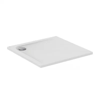 Cadita de dus patrata Ideal Standard Ultra Flat 90x90cm alb