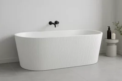 Cada freestanding RENO WHITE 175x75