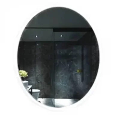 Oglinda, Fluminia, Picasso Ambient 60, ovala, cu iluminare LED, 3 culori, dezaburire