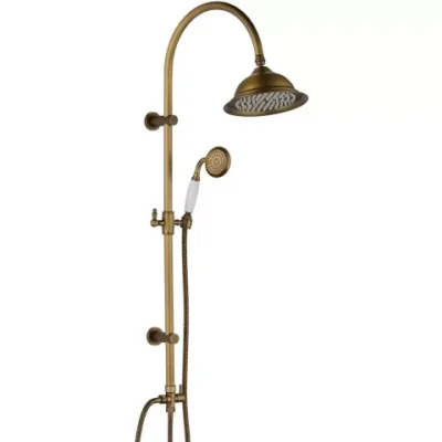Coloana dus fara baterie Casa Blanca, bronz mat