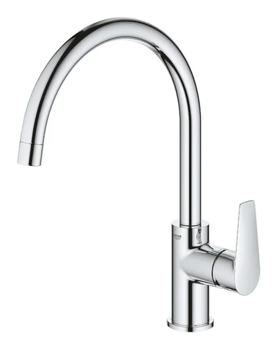 baterie de bucatarie grohe start edge pivotanta monocomanda crom 31369001