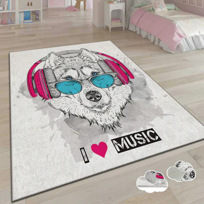 Covor pentru copii, Csbrghl-276, 120x180 cm, Multicolor