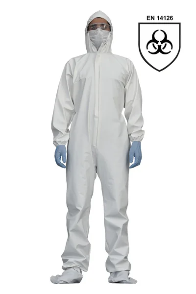 combinezon de protectie impermeabil standard en 14126 marimea l