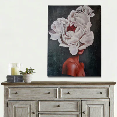 Tablou decorativ, OP6019235950954, Cadru: 100% LEMN (grosime: 3 cm), Multicolor