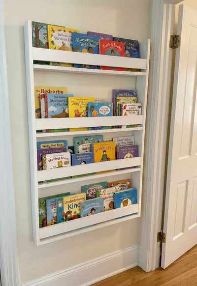 Corp biblioteca, Hanah Home, Artmtknrsylbry, 75x120x10 cm, Alb