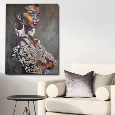 Tablou decorativ, OPS5454561, Cadru: 100% LEMN (grosime: 3 cm), Multicolor