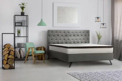 saltea perugia organic cotton pocket memory 7 zone de confort 140x190 cm h 30 cm