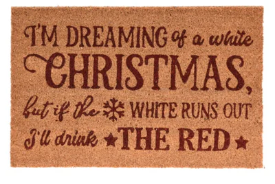 covoras de intrare i 039 m dreaming 39x59 cm fibra de cocos maro deschis