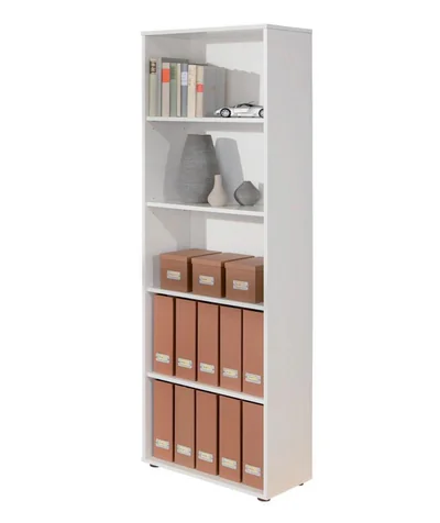 corp biblioteca arco 4 inter link 60 2x30x178 6 cm pal alb