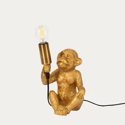 lampa de masa atta homla 14x11 5x20 5 cm 40w 1x e14 polirasina metal auriu