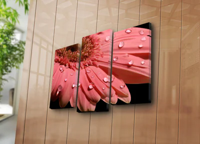 set 3 tablouri decorative 3kbpat 10 45 x 20 cm multicolor