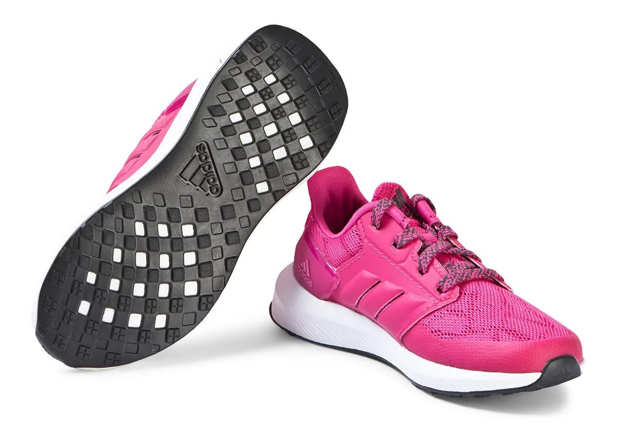 adidas Pink RapidaRun Trainers - imagine 2