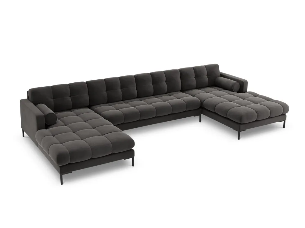 coltar-7-locuri-bali-velvet-picioare-negre-l383-x-l185-x-h7593336 Coltar 7 locuri Bali velvet/picioare negre - L383 x l185 x h75 - imagine 14