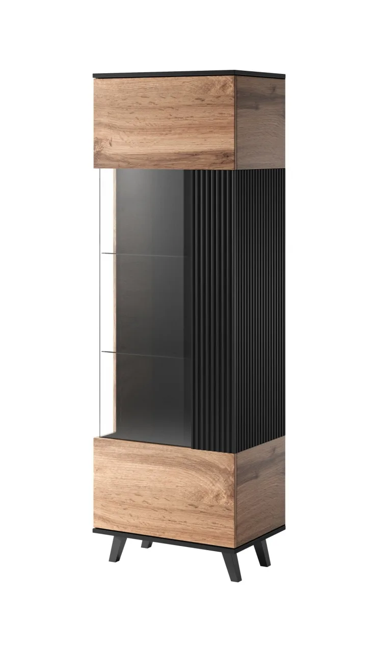 corp-depozitare-random-w1-stejar-wotan-negru-l60-x-a40-x-h182-cm171420 Corp depozitare Random W1 stejar wotan/negru - L60 x A40 x h182 cm - imagine 8