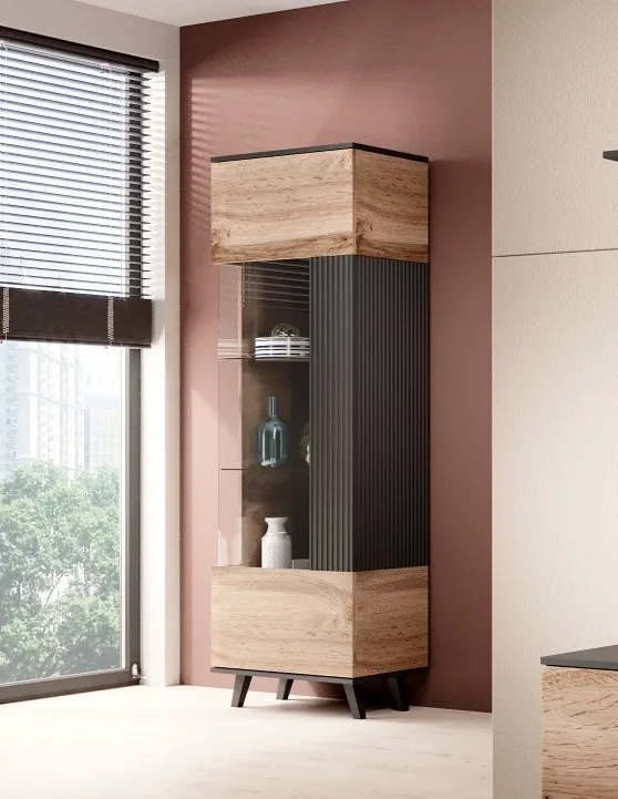 corp-depozitare-random-w1-stejar-wotan-negru-l60-x-a40-x-h182-cm171424 Corp depozitare Random W1 stejar wotan/negru - L60 x A40 x h182 cm - imagine 12