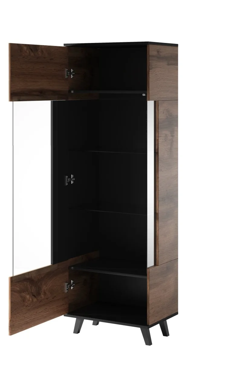 corp-depozitare-random-w1-stejar-wotan-negru-l60-x-a40-x-h182-cm171426 Corp depozitare Random W1 stejar wotan/negru - L60 x A40 x h182 cm - imagine 14