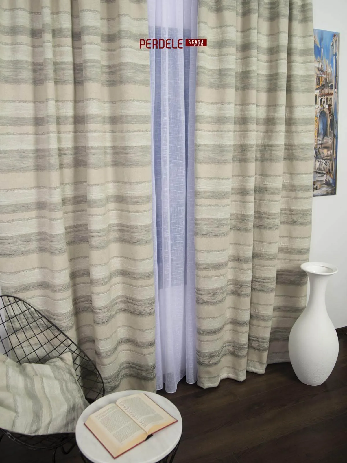 draperie-tafta-crem-gri_3464_2 Draperie tafta crem,gri - imagine 2