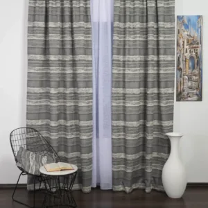 Draperie tafta gri degrade