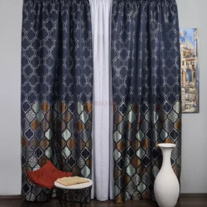 Draperie tip panou albastru,bleu,maro