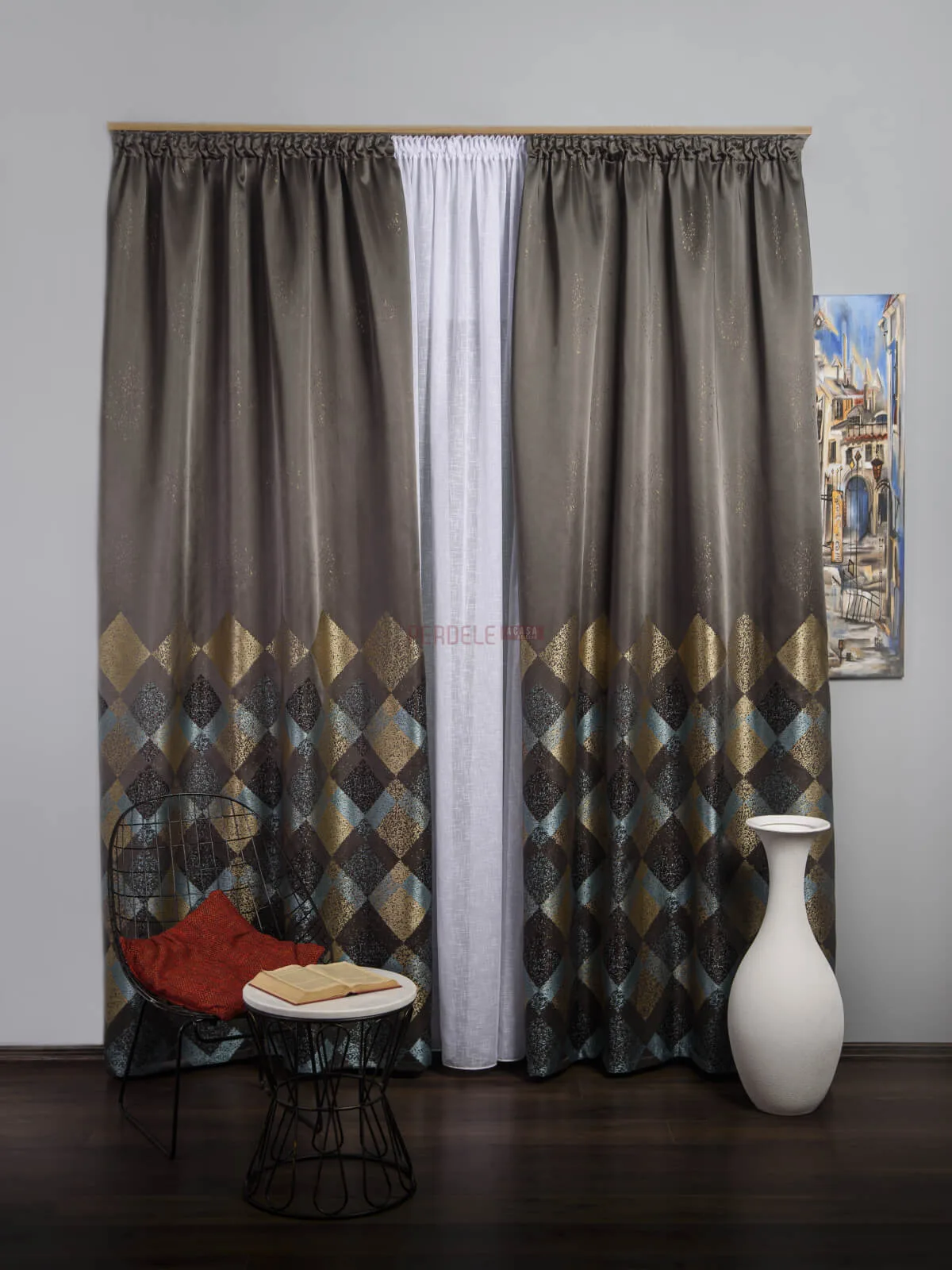 draperie-tip-panou-auriubleuPA-17846953 Draperie tip panou auriu,bleu