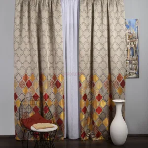 Draperie tip panou galben,rosu,albastru