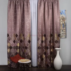 Draperie tip panou roz,maro,bej