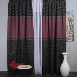 Draperie tip panou negru,grena,gri