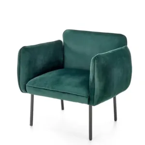 Fotoliu Brasil velvet verde - H78 cm-BF25