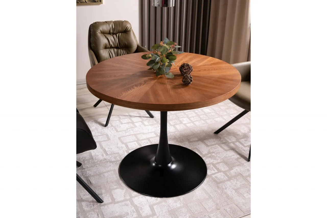 masa-rotunda-amadeo-nuc-negru-mat-d100-x-h76-cm30531 Masa rotunda Amadeo nuc/negru mat - d100 x h76 cm - imagine 2