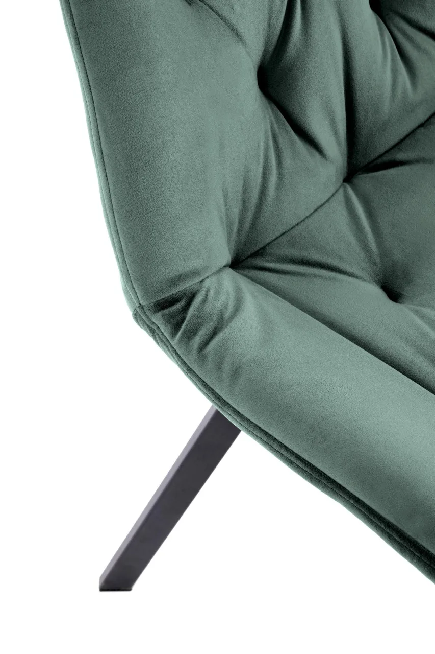 scaun-catifea-k519-velvet-verde165420 Scaun catifea K519 velvet verde - imagine 8