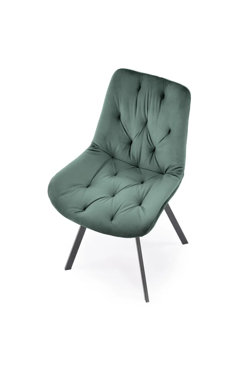scaun-catifea-k519-velvet-verde165424 Scaun catifea K519 velvet verde - imagine 12