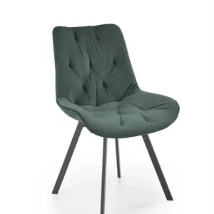 Scaun catifea K519 velvet verde