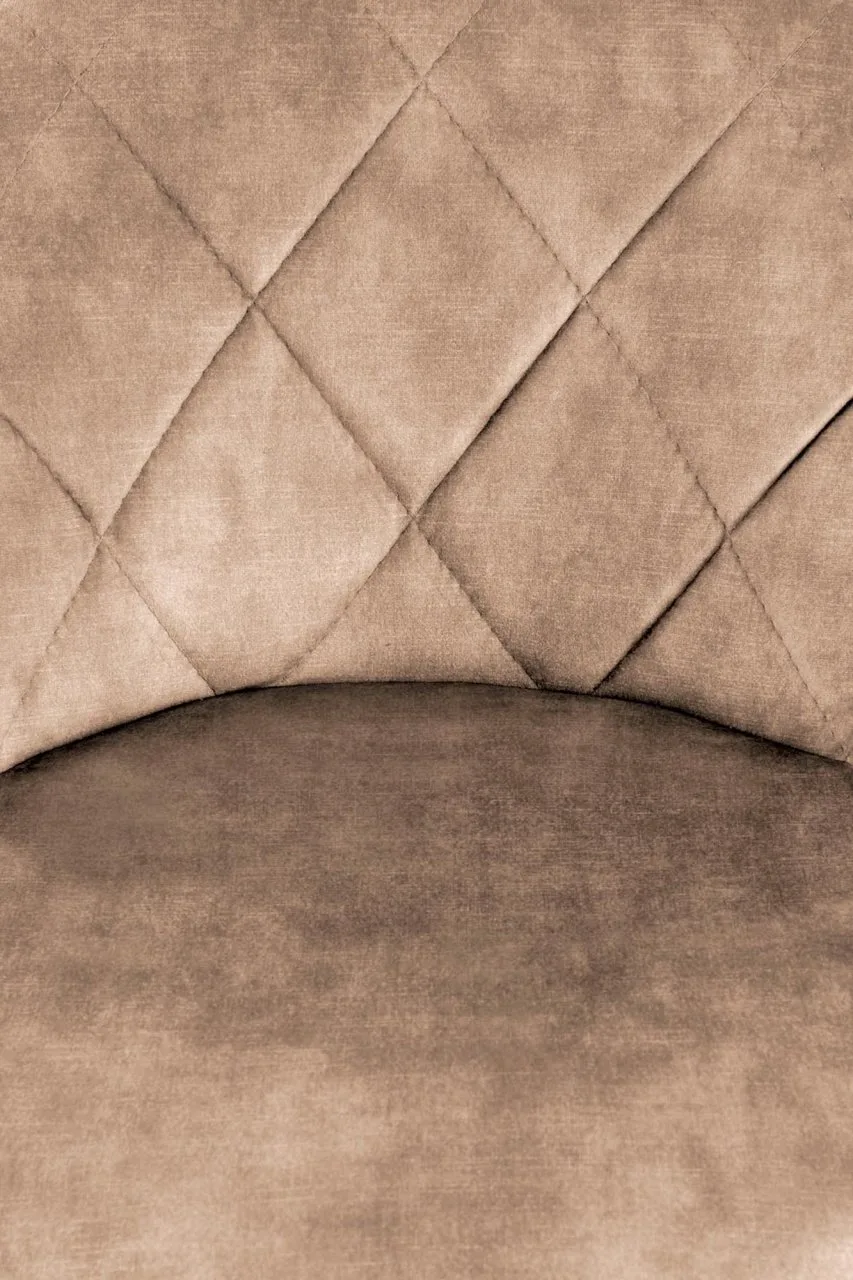 scaun-de-bar-h101-velvet-bej162129 Scaun de bar H101 velvet bej - imagine 14