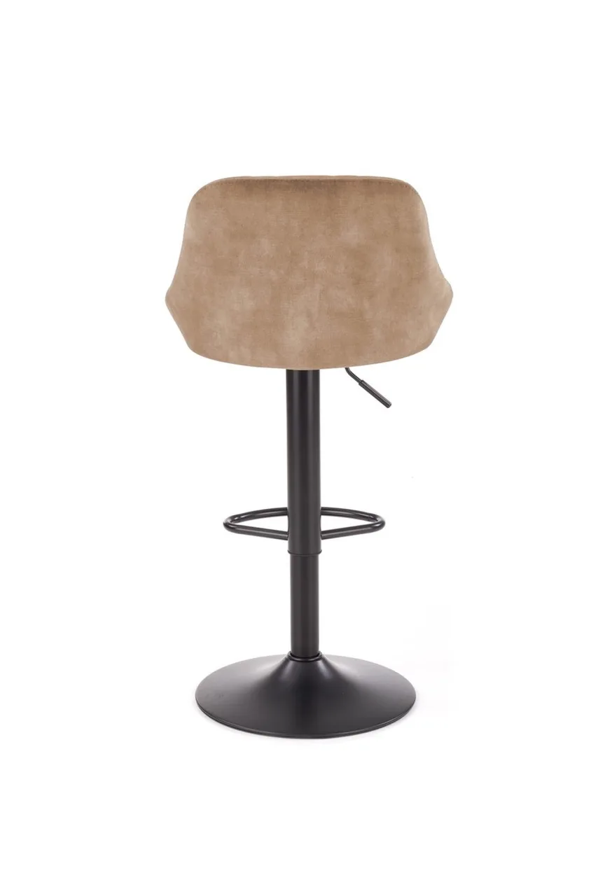 scaun-de-bar-h101-velvet-bej162132 Scaun de bar H101 velvet bej - imagine 17