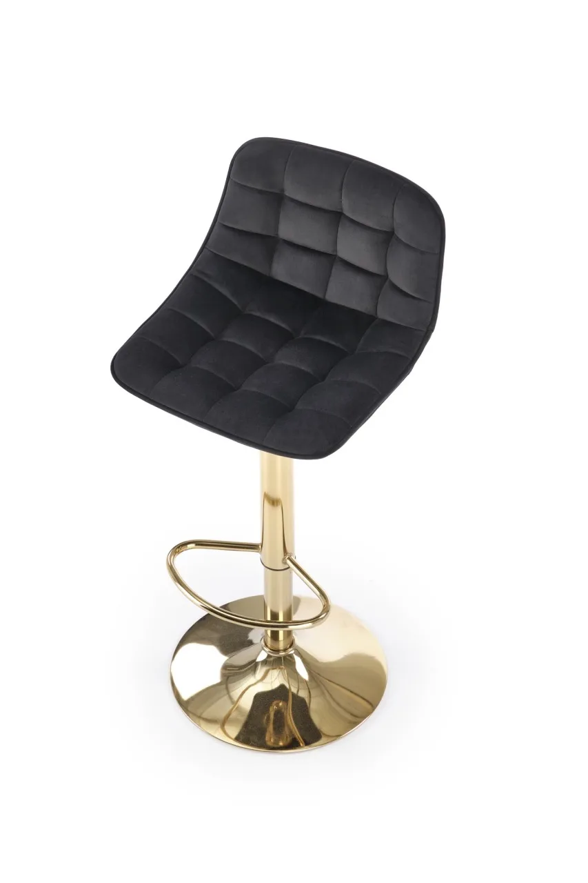 scaun-de-bar-h120-velvet-negru-gold162494 Scaun de bar H120 velvet negru/gold - imagine 13