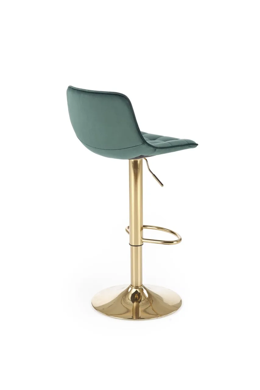 scaun-de-bar-h120-velvet-verde-gold162476 Scaun de bar H120 velvet verde/gold - imagine 8